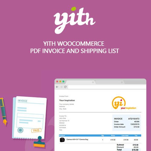 YITH WooCommerce PDF Invoice and Shipping List Premium-GPLUnlocked.com