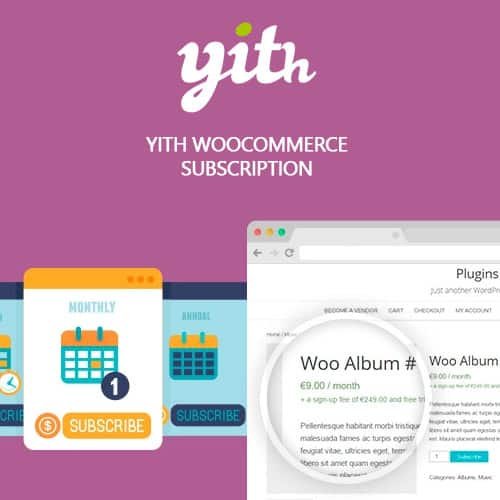 Free premium Yith woocommerce subscription latest version-GPLUnlocked.Com